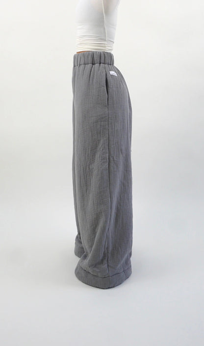 Veløur Gris Femmes