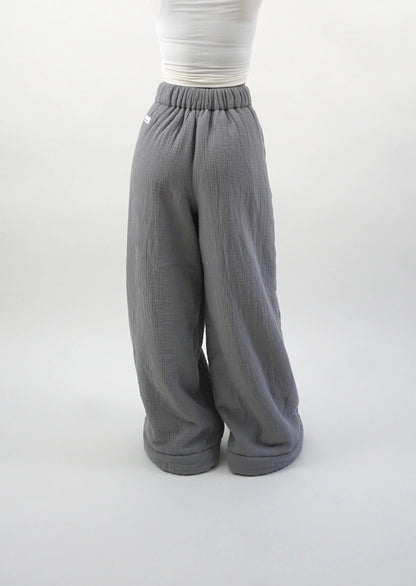 Veløur Gris Femmes
