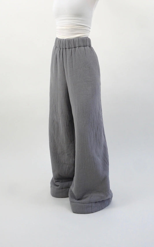 Veløur Gris Femmes